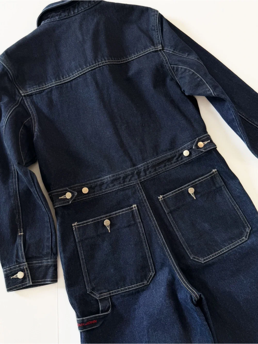 Sean John VTG Y2K Coveralls Denim Jumpsuit Kids Large 16 18 Mens XS Womens Small